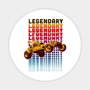 RC10 Vintage RC Gold Pan 80s TE TEAM Buggy LEGEND Magnet